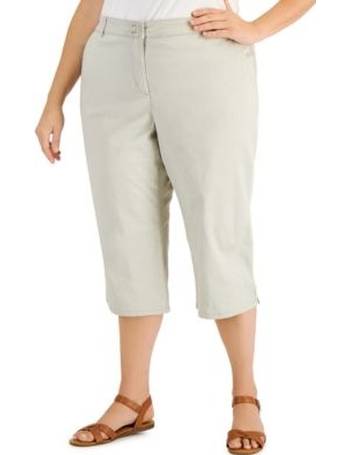 Karen Scott Plus Size Comfort-Waist Capri Pants, Created for Macy's - Macy's