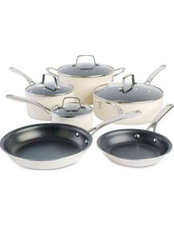 Martha Stewart Collection Delarux Stainless Steel 10 Piece