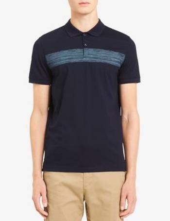 Shop Men's Calvin Klein Striped Polo Shirts up to 85% Off