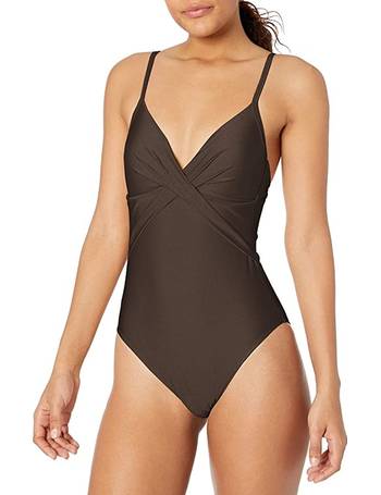 kenneth cole wireless push up one piece