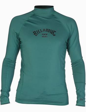 Billabong | Arch Mesh Hooded UPF 50 Long Sleeve Rashguard for Men | Green