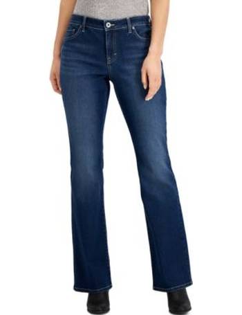 style & co curvy boot leg jeans