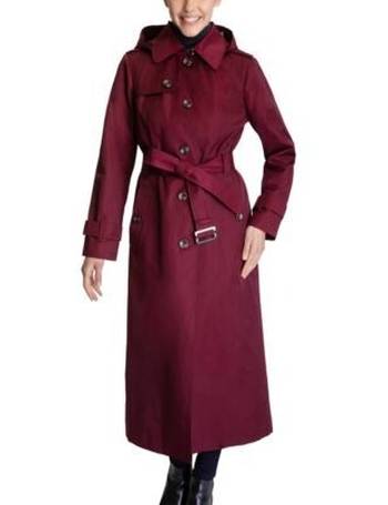 london fog burgundy coat