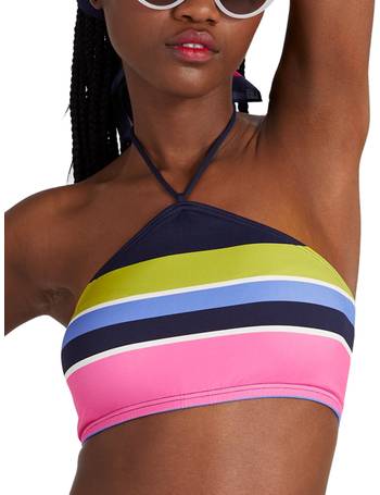 Reebok Women's High-Neck T-Back Bikini Top