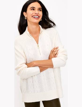 loft hi lo tunic sweater