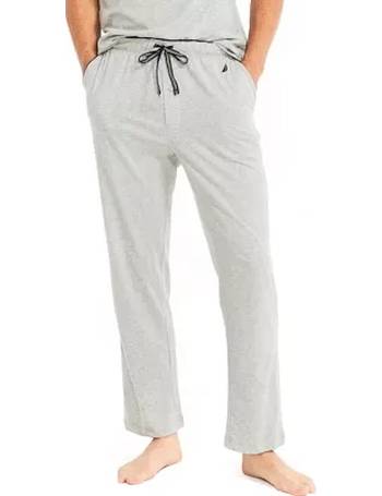 Nautica Men's Waffle Knit Thermal Pajama Set