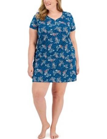 Charter Club The Everyday Cotton Plus Size Sleep Shirt, Created for Macy's  - Macy's