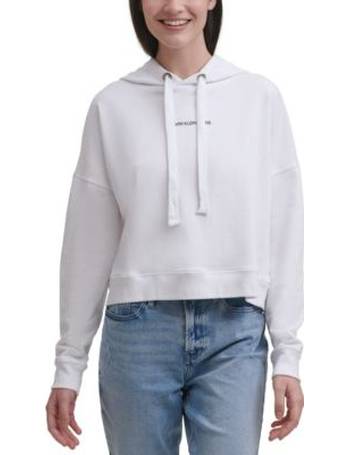 dorst uitlijning Dader Shop Calvin Klein Jeans Women's Logo Hoodies up to 80% Off | DealDoodle