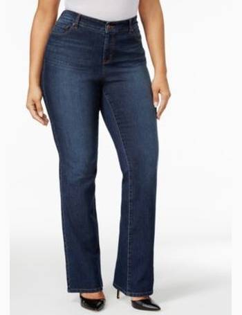 style co petite jeans tummy control