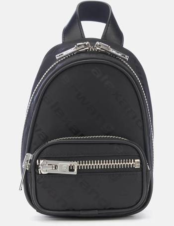Women Wang Mini Leather Backpack Soft Xbody Crossbody Alexander Shaped Bag 