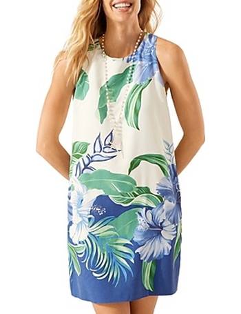 tommy bahama crinkle rayon sleeveless dress