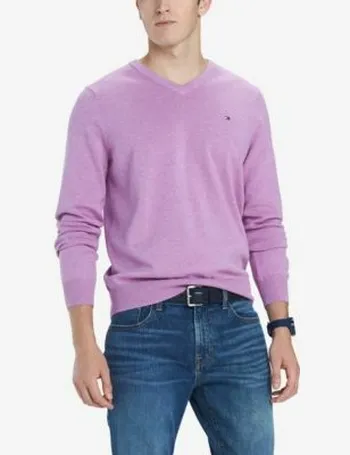 tommy hilfiger perry colorblocked raglan sleeve sweater