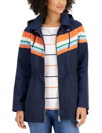 charter club petite anorak rain jacket