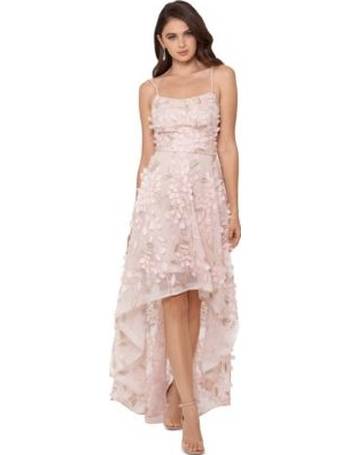 xscape floral embroidered dress