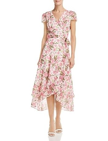 betsey johnson velvet faux wrap dress