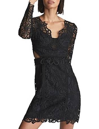 reiss linda lace dress