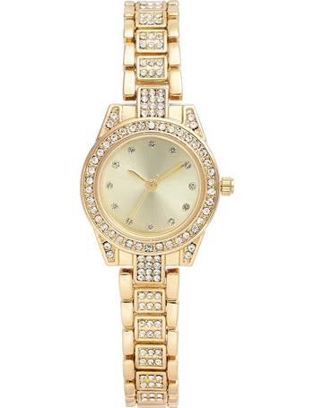 Charter Club Women's Rose Gold-Tone Bracelet Watch 35mm