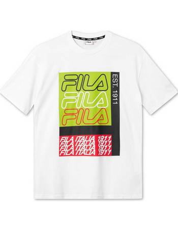 Fila Dropped Shoulder Short Sleeve T-Shirt