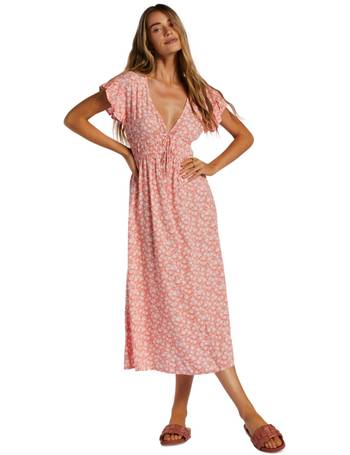 Slip Away - Midi Slip Dress for Women