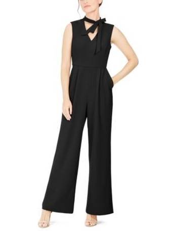 macy's calvin klein black jumpsuit