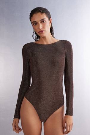 A Special Moment Long Sleeve Bodysuit in Lace
