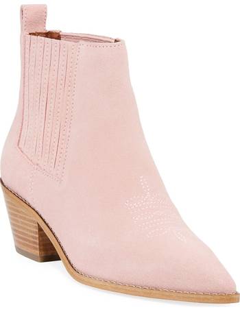 coach pink booties