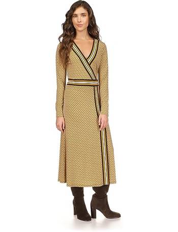 Michael Michael Kors Women's Geo Button-Down Tie Dress