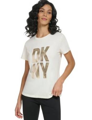 Women's DKNY Sport White Dallas Cowboys Charlotte Tri-Blend T-Shirt