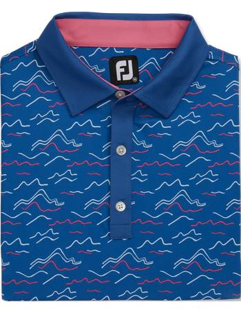 FootJoy Ryder Cup Theme Lisle Tonal Print Self Collar