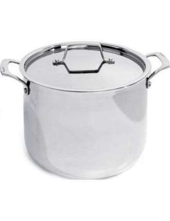 BergHOFF Vintage Tri-Ply 18/10 Stainless Steel 8 Covered Saucepan, Ha