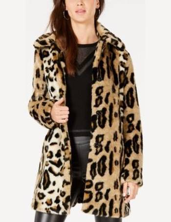 macys leopard print coat