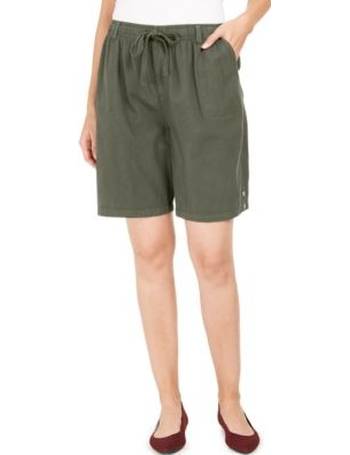Karen Scott Drawstring-waist Skimmer Shorts, Created For Macy's in
