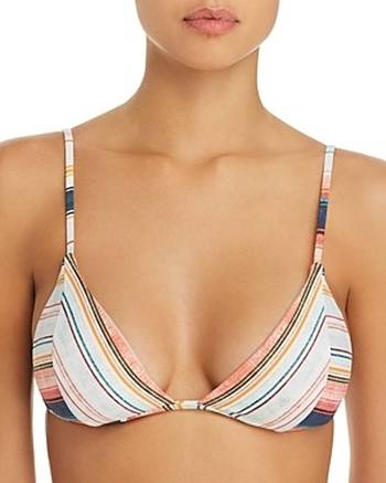Shop Women's Triangle Bikini Tops from Lucky Brand up to 65% Off