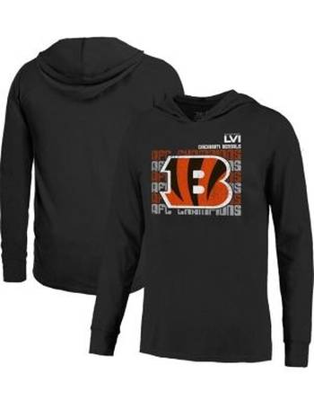 Men's Majestic Threads Black Cincinnati Bengals Super Bowl LVI Bound Make  it Happen Long Sleeve T