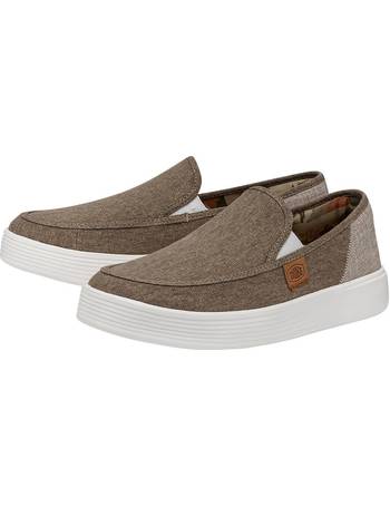 Hey Dude Men's Wally Sox Craft Suede Casual Moccasin Sneakers from Finish  Line