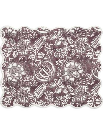 Matouk Scallop Edge Oval Placemat