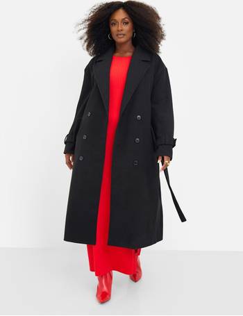 Macy's plus size hot sale wool coats