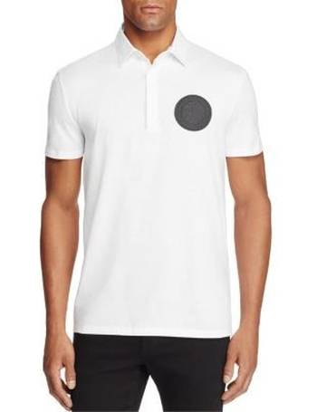 Versace Collection Men's Black Short Sleeve Polo Shirt 