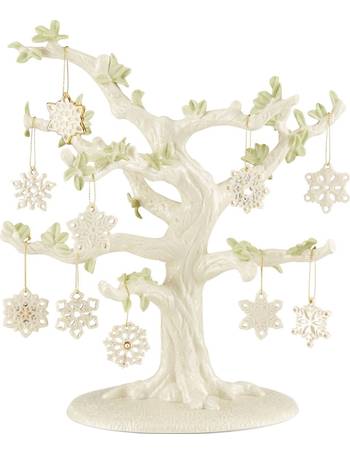 Lenox Snowflake 10-Piece Ornament Set 