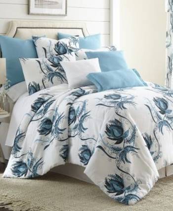 Colcha Linens Tropic Bay Comforter Set-Queen - Macy's