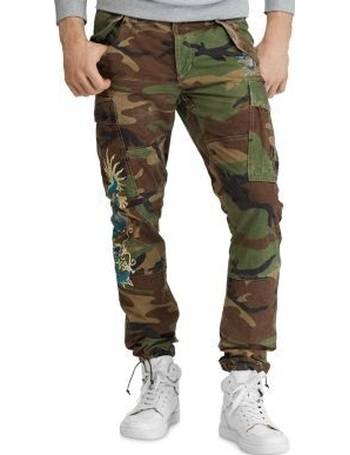 Polo Ralph Lauren Cotton Stretch Slim Fit Chino Cargo Pants