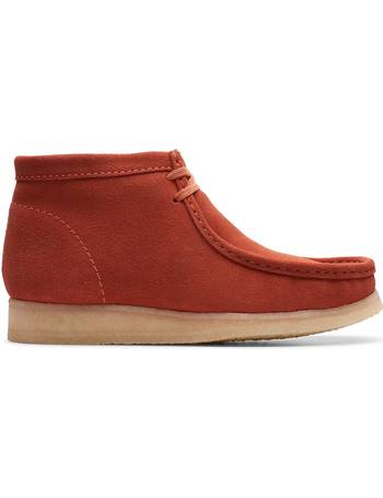 todd snyder x clarks originals kaleidoscopic red wallabee boot