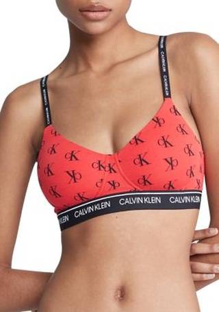 Calvin Klein Women's CK ONE Lightly Lined Triangle Bralette