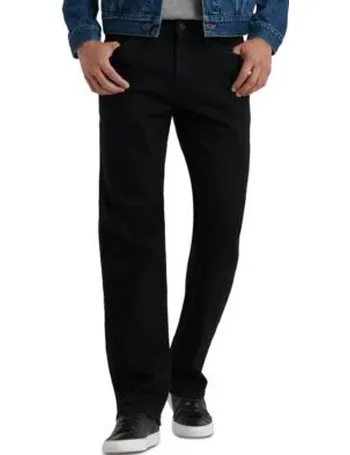 macys mens black jeans