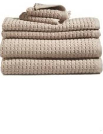 DKNY Chatter Cotton Embroidered Ribbed Hand Towel - Macy's