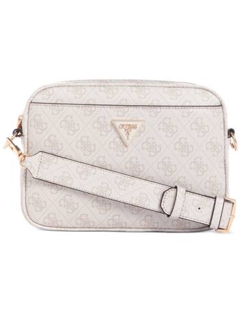 GUESS Vikky G-Cube Monogram Small Crossbody Camera Bag - Macy's