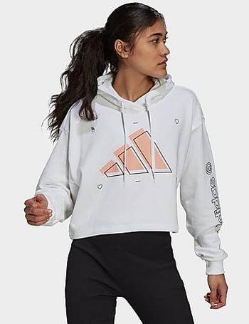 jd sports adidas cropped hoodie