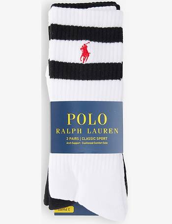 Shop Polo Ralph Lauren Men's Striped Socks up to 60% Off | DealDoodle