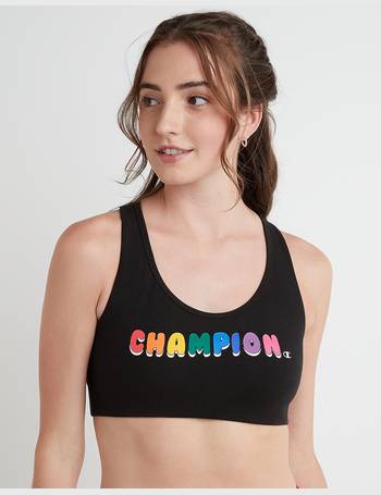 Women's The Authentic Sports Bra, Champion Block With C Logo