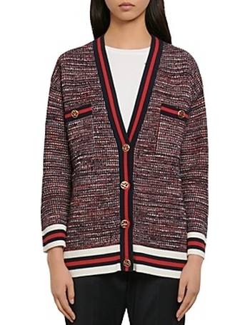 sandro jeck oversized cardigan